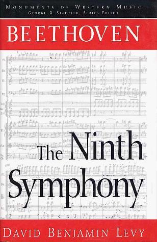 Cover of Beethoven, the Ninth symphony by David Benjamin Levy