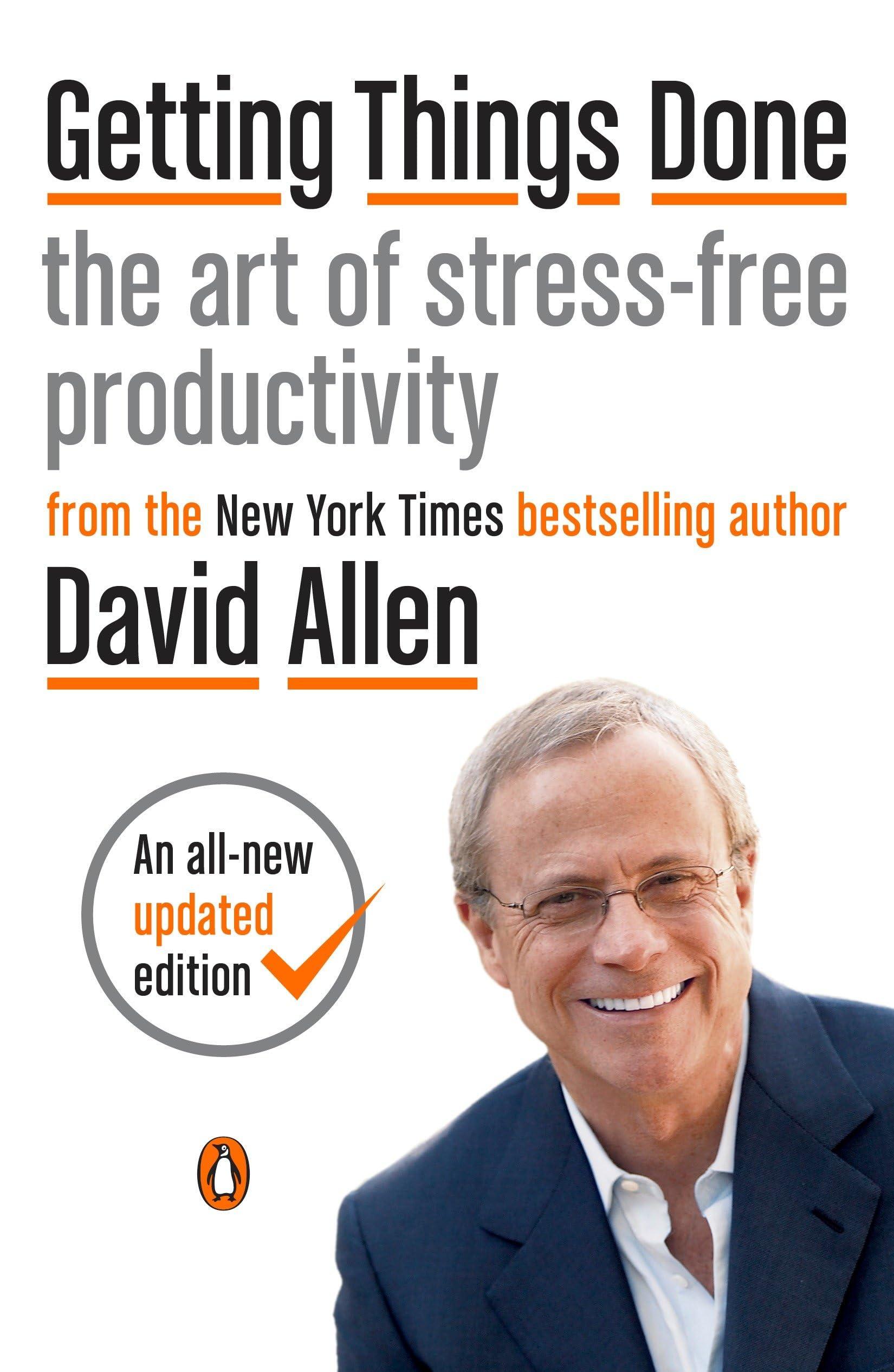 Cover of Getting Things Done by David Allen