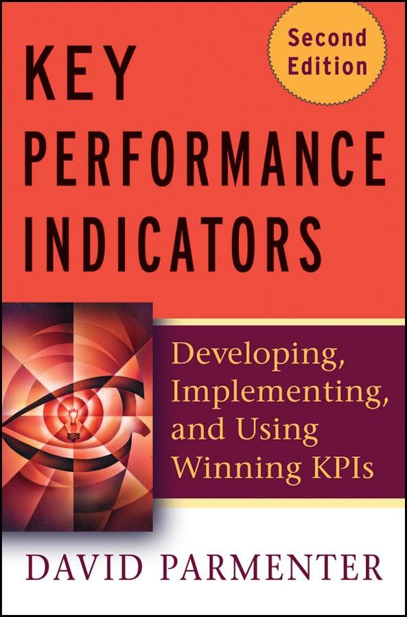 Cover of Key performance indicators by David Parmenter