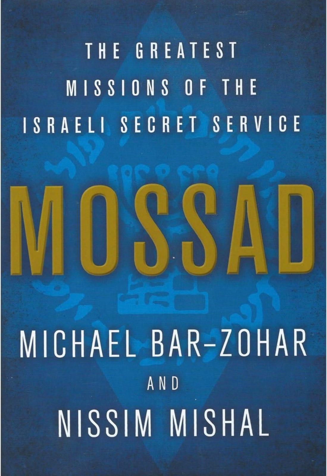 Cover of Mossad by Michael Bar-Zohar