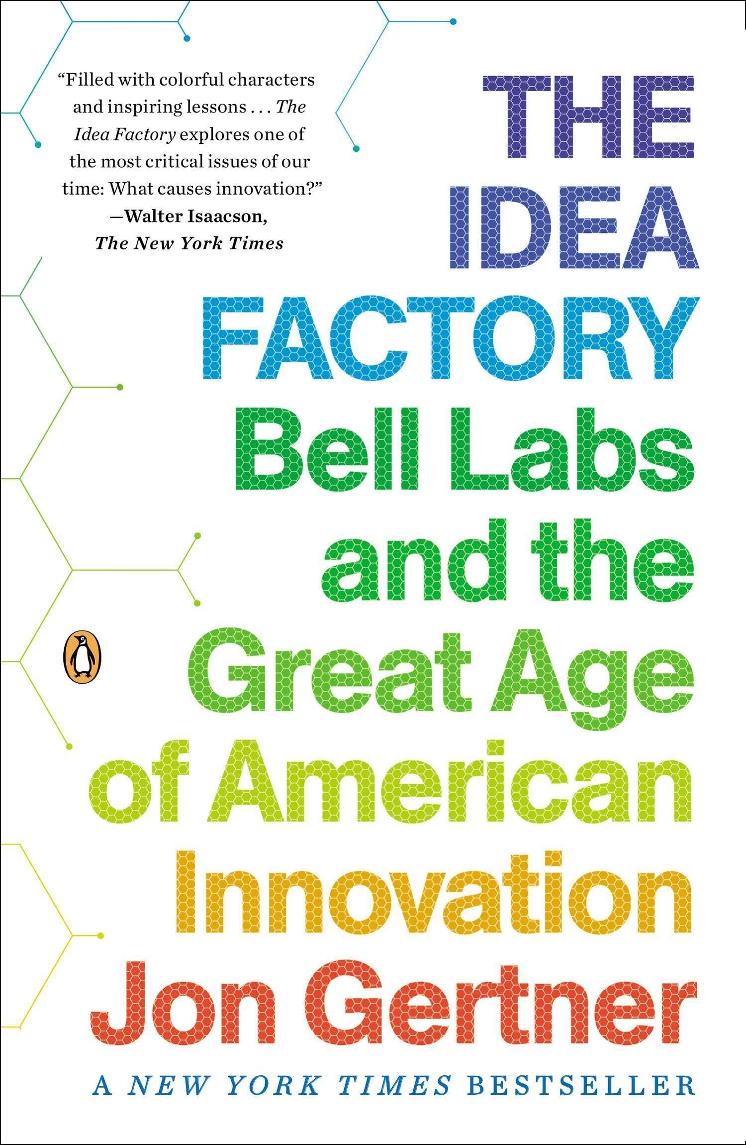 Cover of The Idea Factory by Jon Gernter
