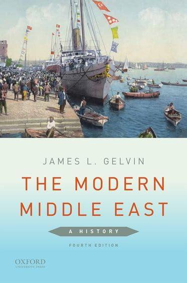 Cover of The modern Middle East by James L. Gelvin